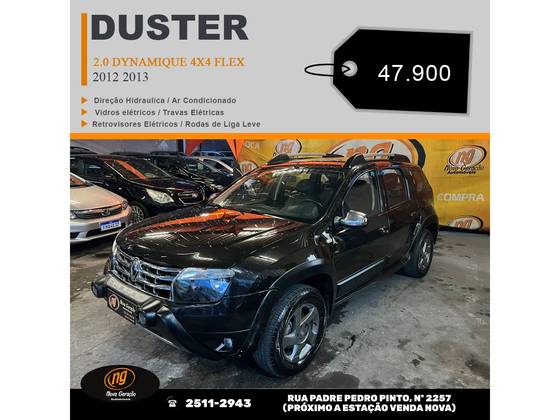 RENAULT DUSTER 2.0 DYNAMIQUE 4X4 16V FLEX 4P MANUAL